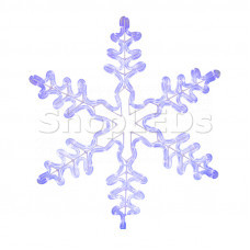 Фигура световая "Снежинка резная" цвет белый, размер 45*38 см NEON-NIGHT