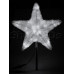 Акриловая светодиодная фигура "Звезда" 30см, 45 светодиодов, белая, NEON-NIGHT, SL513-435